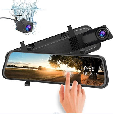 Videocamera per auto con controllo vocale da 32 GB FHD 1080P Modalità Dashcam Parcheggio IP57 Impermeabile
