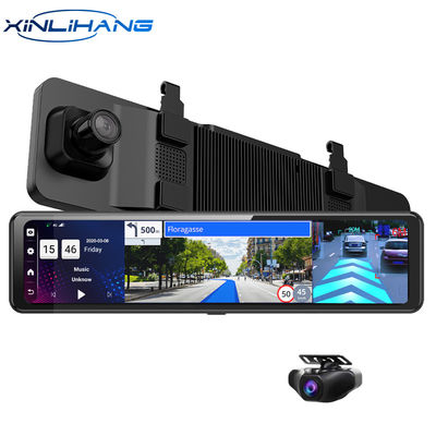 WDR Vista posteriore Dash Cam con tachimetro Android 8.1 2G RAM 32G ROM Navigazione GPS