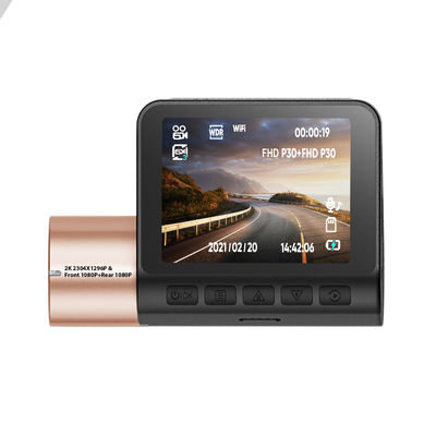 Car Black Box LCD 4K GPS Dash Cam con videoregistratore WIFI GPS