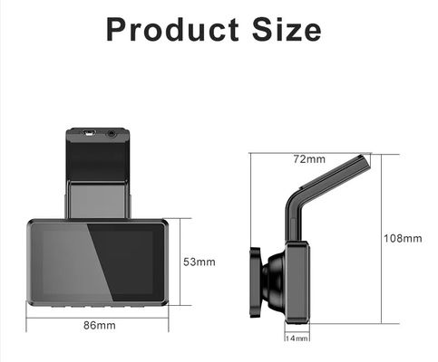MSTAR MSC8336 Modalità parcheggio veicolo Dash Cam Recorder Blackbox Camera FHD 1080P