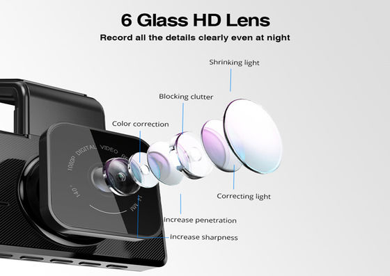 3inch WIFI GPS Video Car DVR Camera Recorder FHD 1080P 24H Monitor di parcheggio