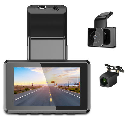 3 pollici Full HD Live Stream Dash Cam Driving Recorder Camera con GPS WIFI