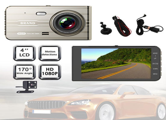 1080FHD 30fps Wireless Car 4k Dual Dash Cam DVR Registratore di guida Park Monitor