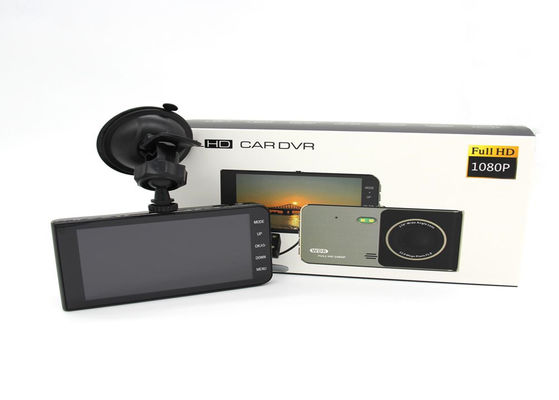 1080P DVR Recorder Motion Sensor Dash Cam con telecamera retromarcia