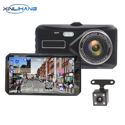 Veicolo a doppia lente Sensore G Dashcam HD Telecamera per auto Videoregistratore di guida OEM