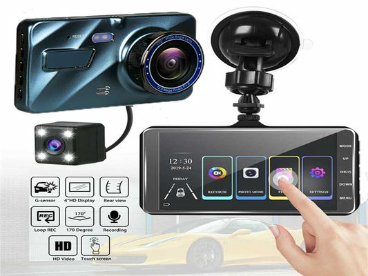 Videocamera per auto WDR FHD 1080P Stream Media Mirror Dash Cam Versione notturna 128 GB