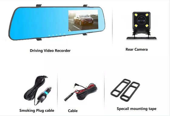 12MP Car DVR Dashboard Mounted Dash Cam Registrazione del ciclo di registrazione automatica