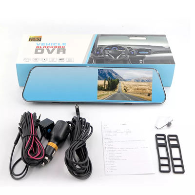 60HZ Blackbox Specchietto retrovisore Dash Cam Telecamera per auto Videoregistratore di guida 1080P