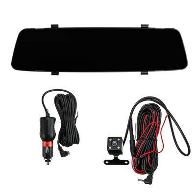 Registratore dash cam a specchio da 4,5 pollici 24 ore Full HD 1080P per auto