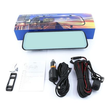32 GB 10 pollici Blackbox DVR Dash Cam FHD 1080p Stream Media per veicoli