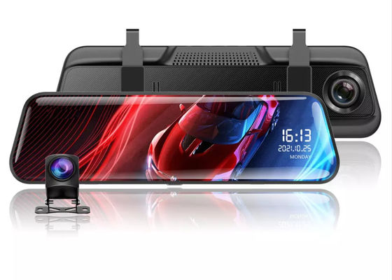 10 pollici IPS 2.5D 4K GPS Dash Cam Dash e touch screen per telecamera retromarcia