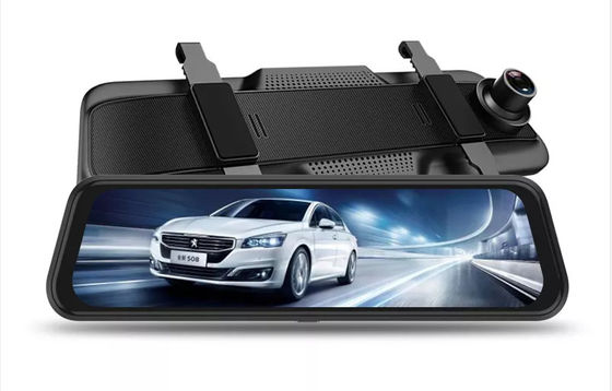 Videoregistratore per fotocamera DVR per auto 4G touchscreen da 9,66 pollici