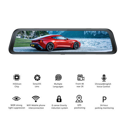 Telecamera per cruscotto auto ODM SONY335 DVR 4K con GPS