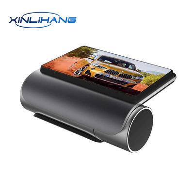 Touchscreen Auto Blackbox DVR Dash Cam Registrazione 24 ore Specchietto retrovisore a doppia lente
