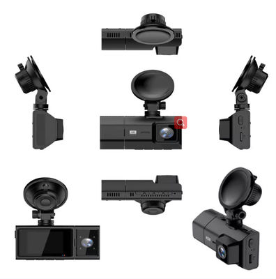 WDR 128GB 4K GPS Dash Cam Telecamera montata su cruscotto 3 canali