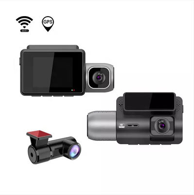3 Lente anteriore posteriore GPS Android Car DVR Camera Wifi Mirror 128GB 4k ODM