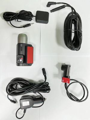 3 canali Dashcam Wifi 4k 2 pollici IPS 4g ADAS Scatola nera a specchio