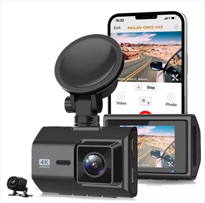 2 pollici IPS Dual Dashcam WiFi 4K 2K Dual con sensore Sony IMX335