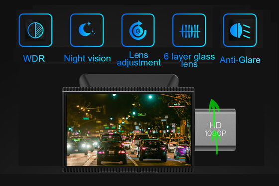 4G Android 8.1 Specchietto retrovisore per auto HD DVR 1080p IPS Touch Streaming multimediale