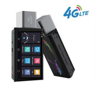 4G 3inch Android 8,1 ADAS si raddoppia micro camma del precipitare di Dvr con il sistema 128G 24H di DVR