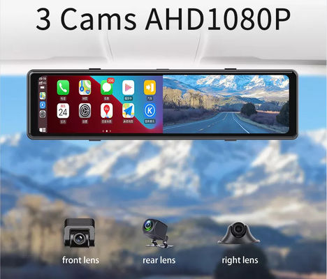 Wireless Carplay Full HD Wifi Adas Usb Macchina fotografica DVR 1440P