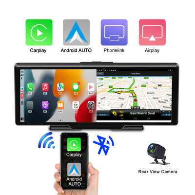 10 &quot;AHD1080P Retrovisore Wifi Car Play Dashboard Media Player Navigazione GPS