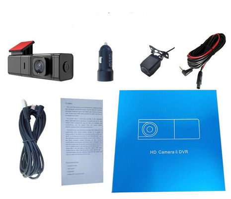 2K 4k Adas Dvr Android Black Box Camera Auto anteriore interno e parcheggio posteriore 24 ore su 24