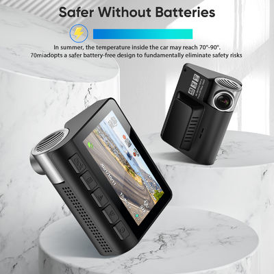 Macchina fotografica a 3 pollici del cruscotto dell'automobile DVR di WIFI GPS della camma del un poco dello schermo UHD 4K GPS di IPS