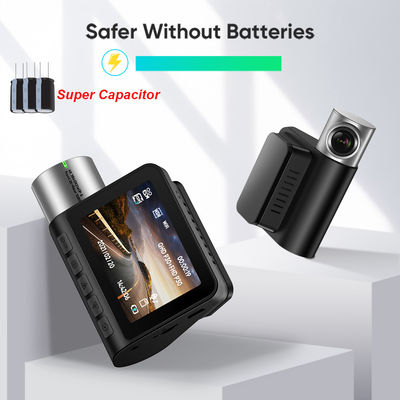 2 pollici 4K GPS Dash Cam Auto Driving Recorder Car DVR Vista posteriore