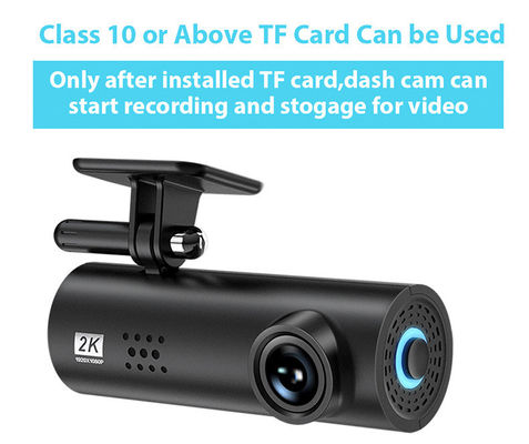 70mai WiFi 2k Full HD Dash Cam registratore di guida montato su cruscotto